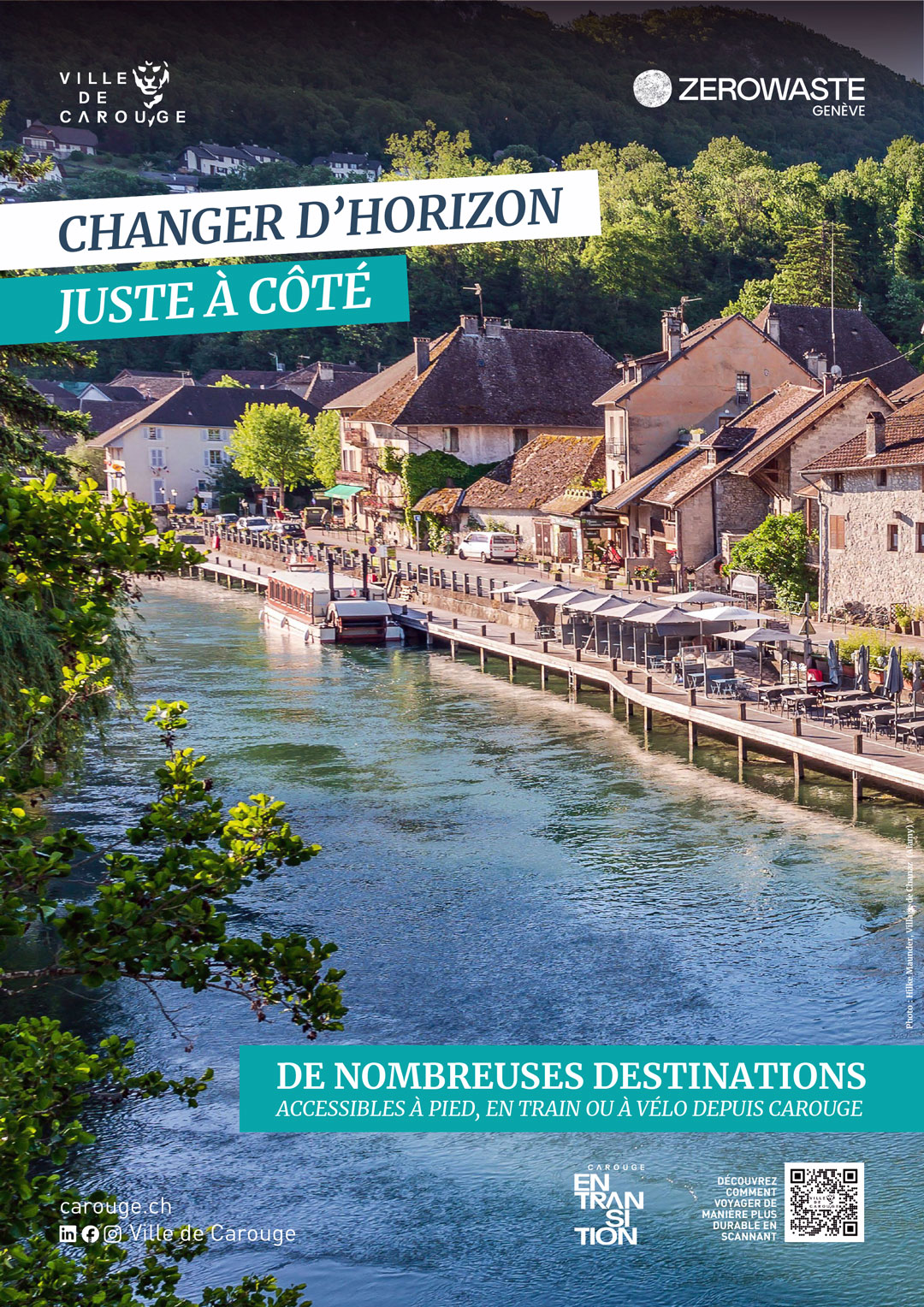 Affiche Savoie à pied