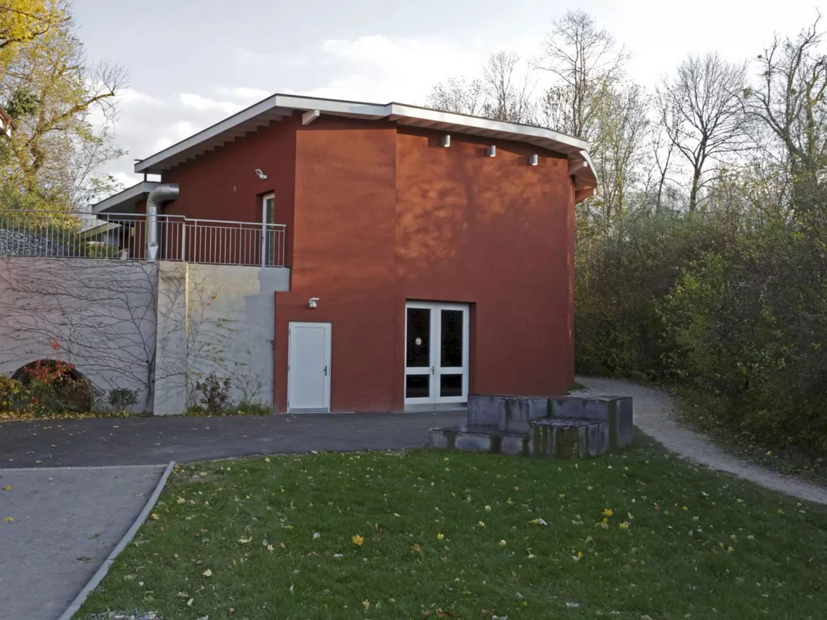 Salle de Grange-Collomb, entrée