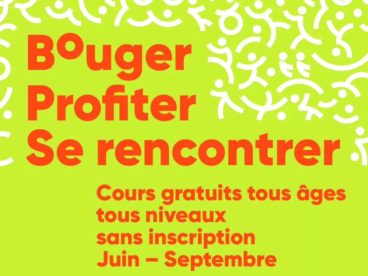 Affiche Carouge en Mouvement programme estival
