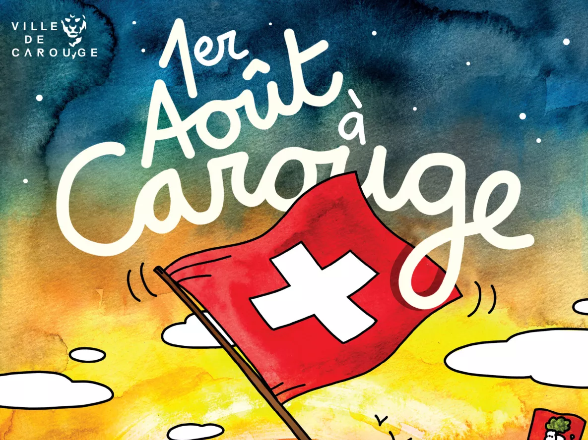 Visuel 1er Ao&ucirc;t &agrave; Carouge