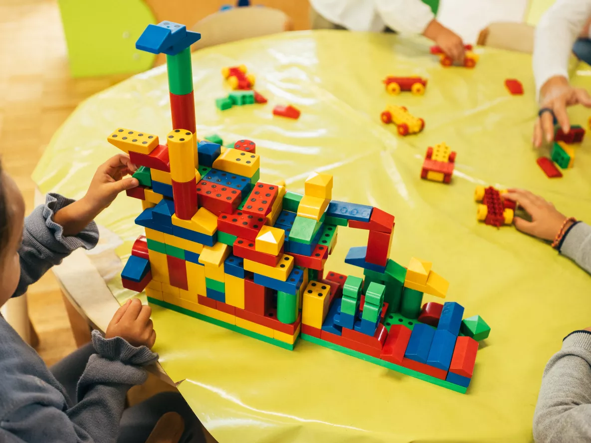 Intérieur de crèche