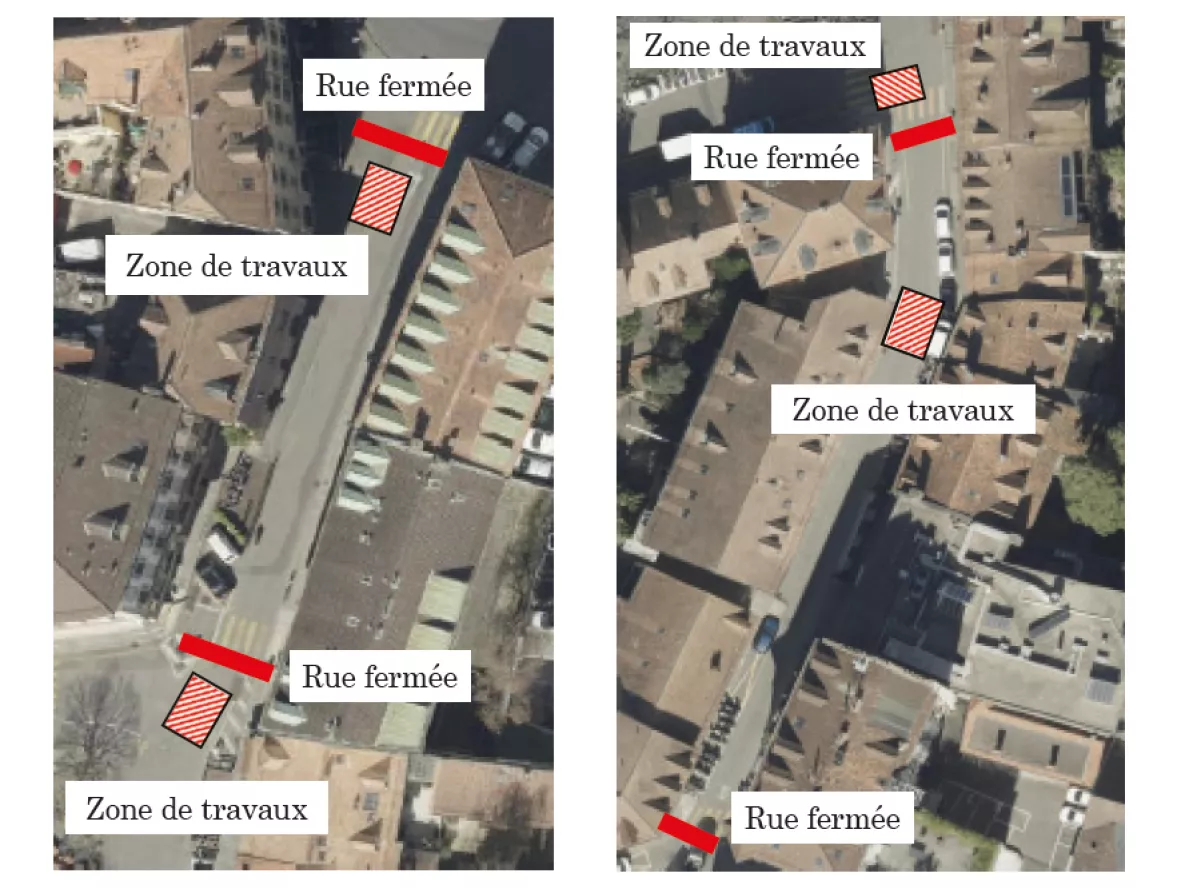 Travaux rue Vautier
