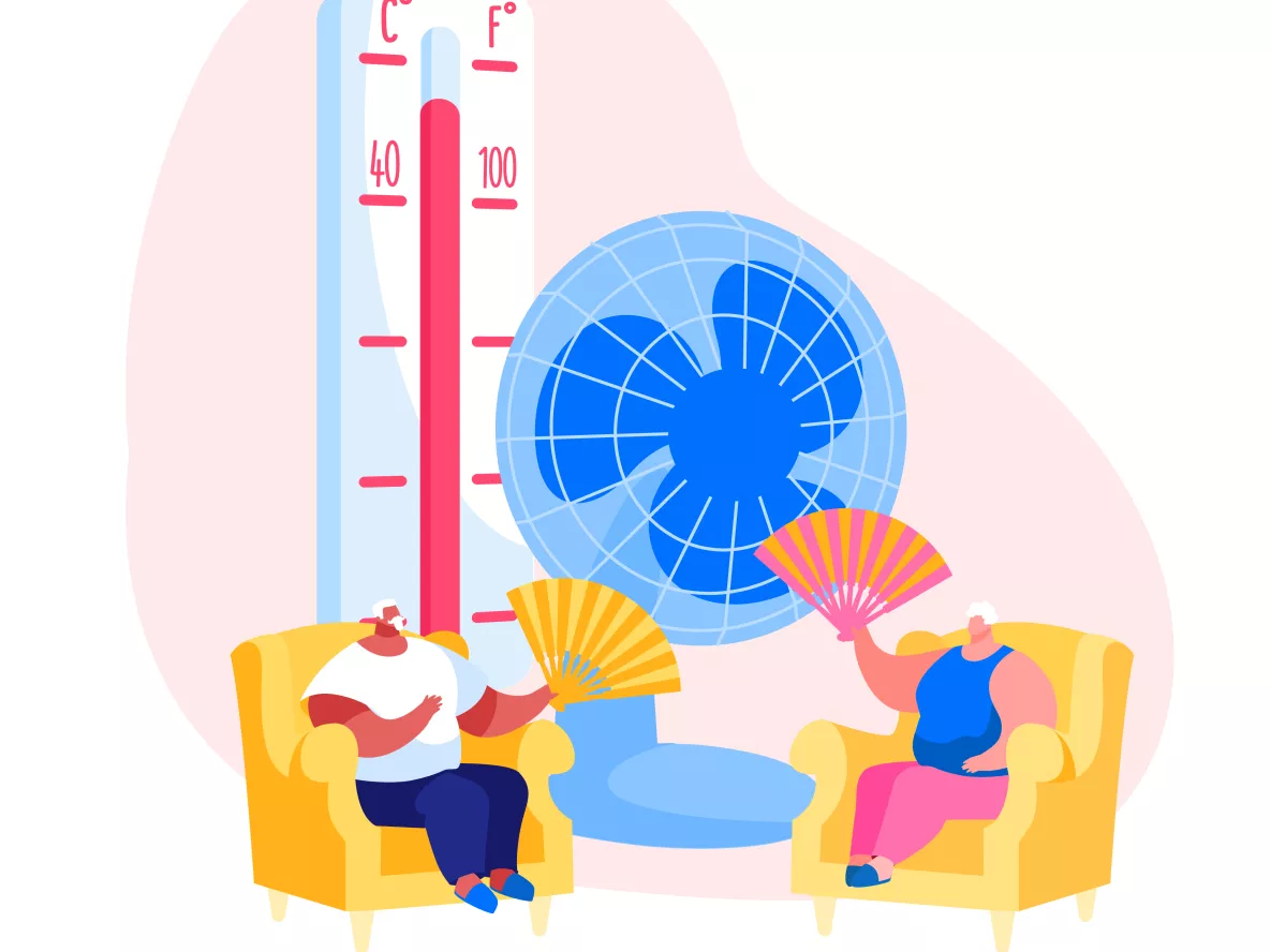 Illustration alerte canicule