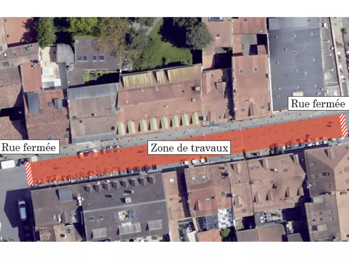 Travaux chauss&eacute;e rue Saint-Joseph