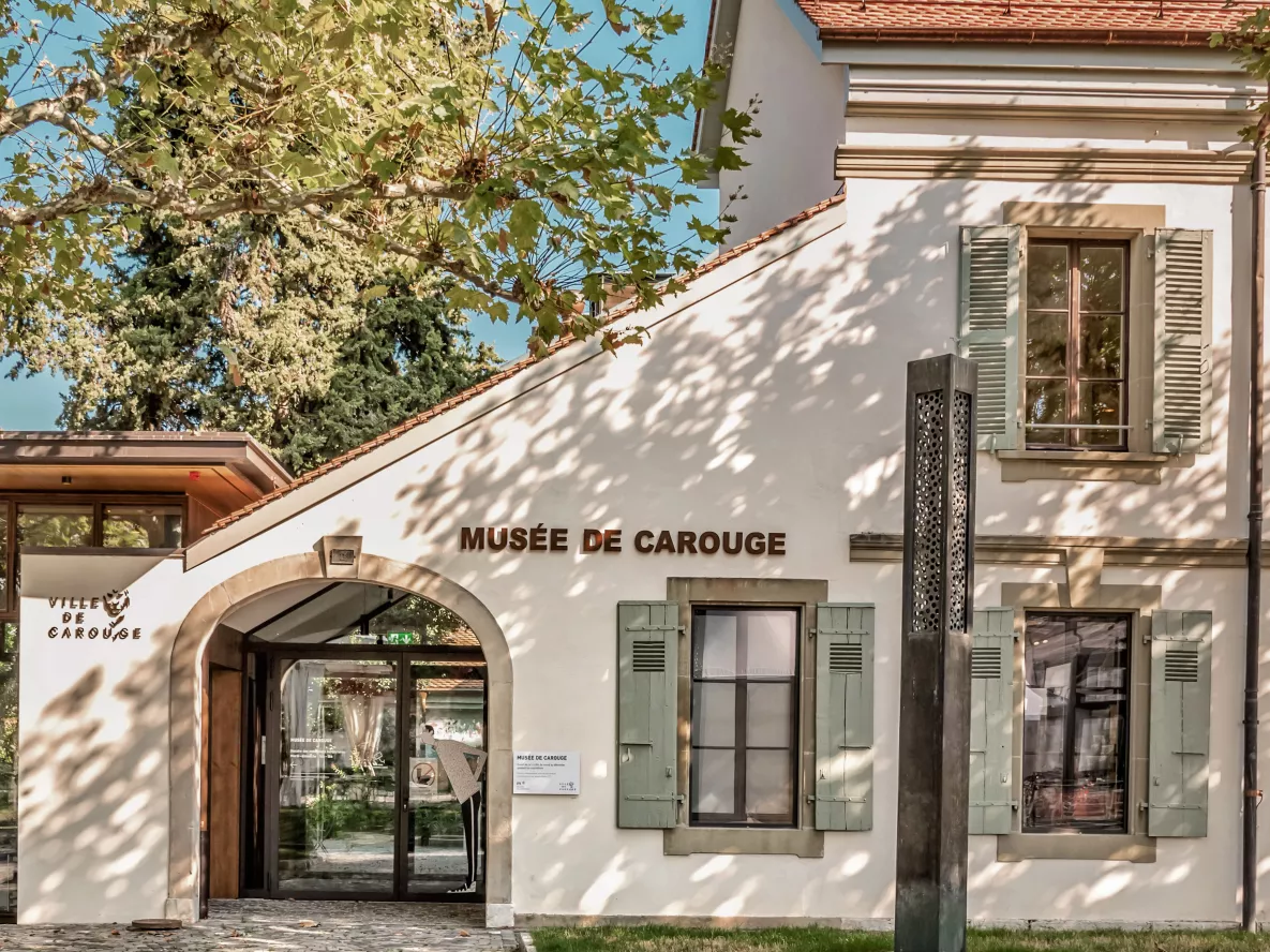 La maison Montanrouge abrite le Mus&eacute;e de Carouge