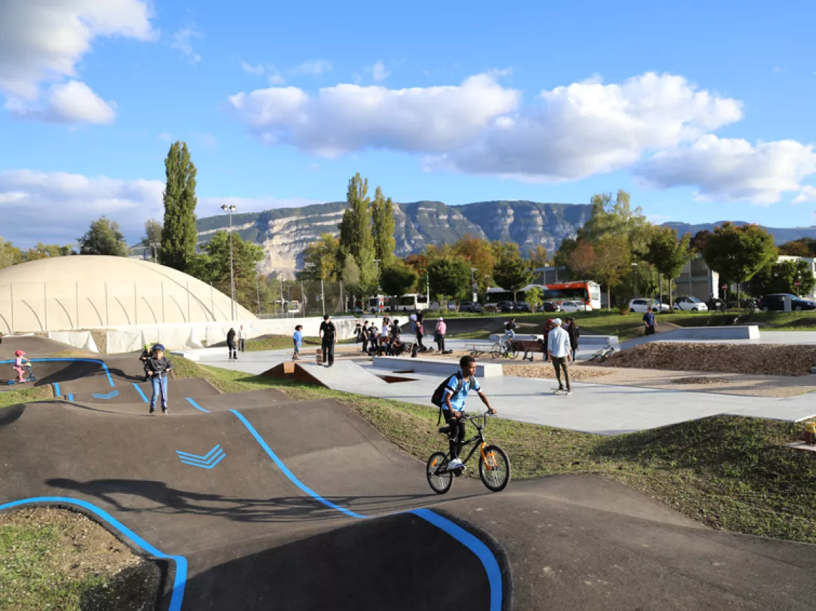 Vue du Carrefour du mouvement