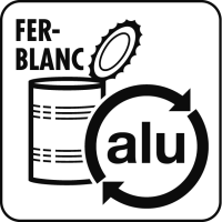 picto fer blanc, aluminium