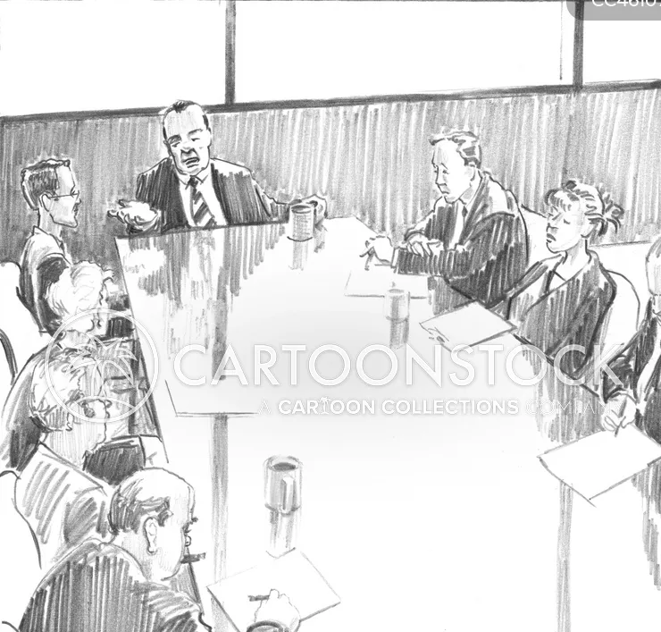 Dessin du Conseil municipal