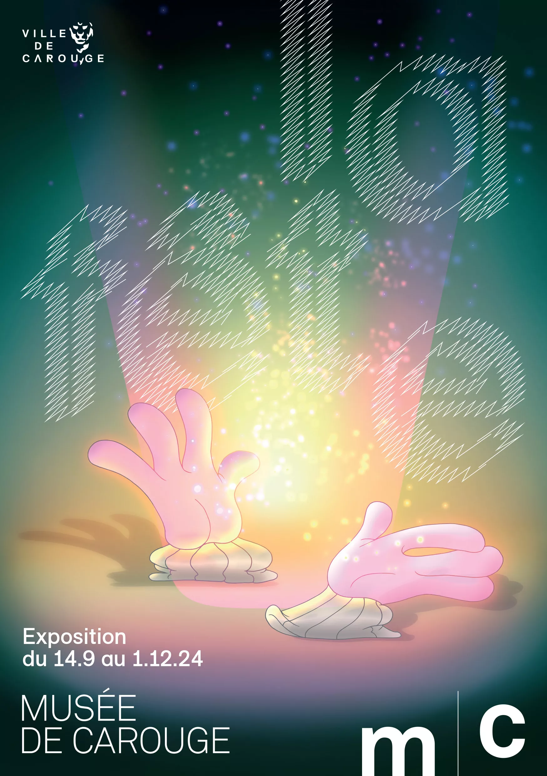 Affiche du Concours international de céramique