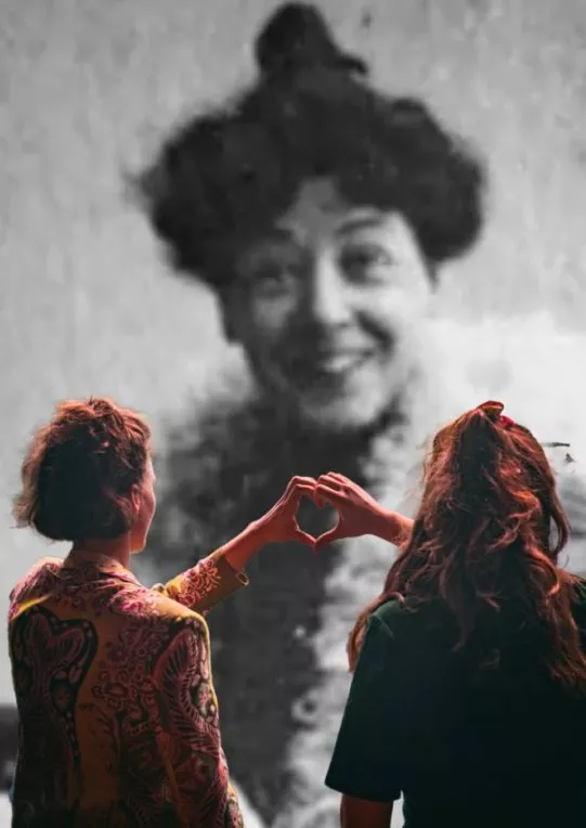 Photo sur site du Cinéma Bio Alice Guy x Marzella