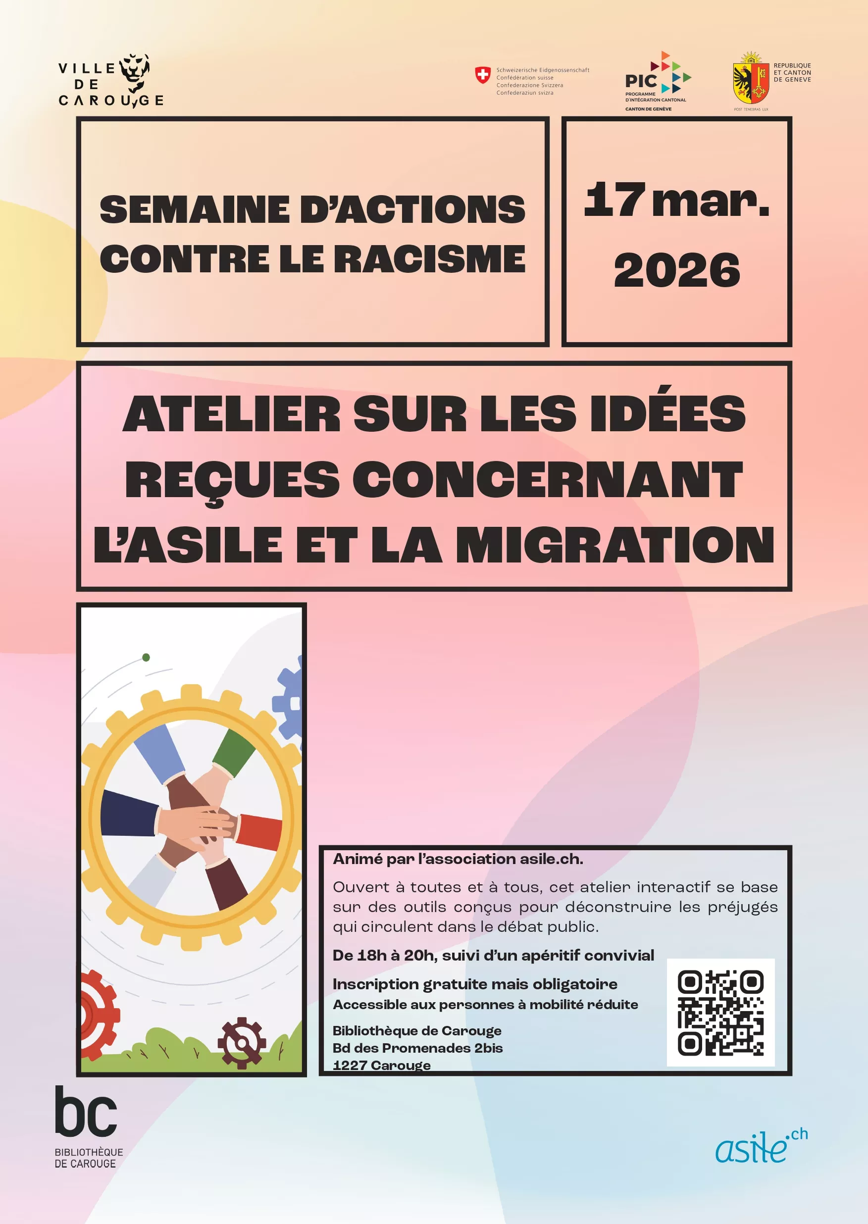 Atelier sur les id&eacute;es re&ccedil;ues concernant l&rsquo;asile et la migration