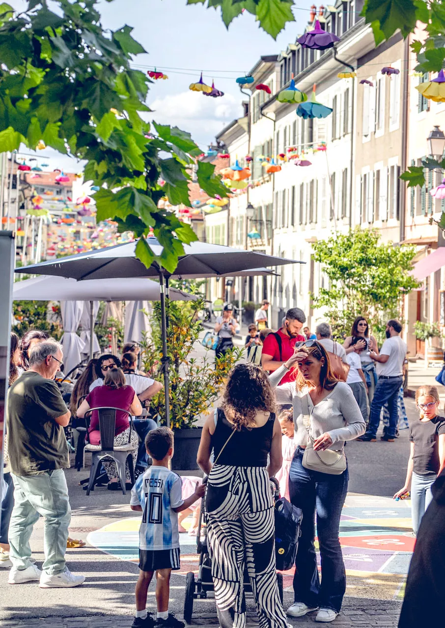 March&eacute; du jeudi soir &agrave; Carouge