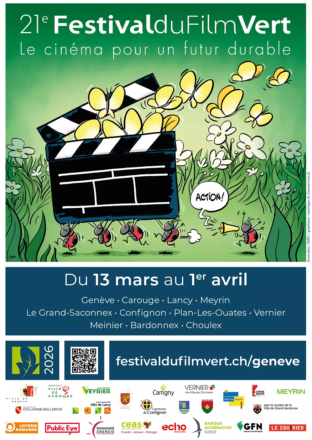 Affiche du festival du film vert