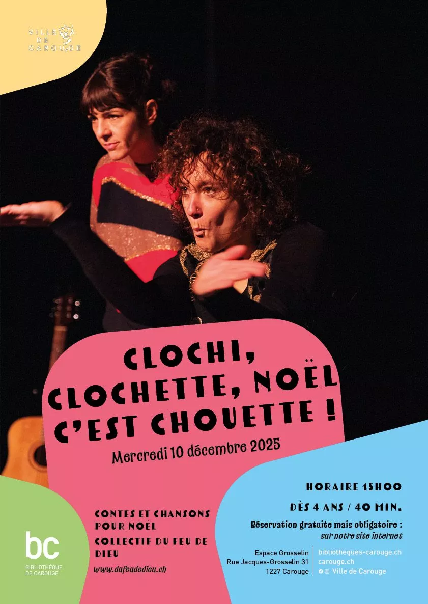 Visuel Clochi clochette Noël c'est chouette