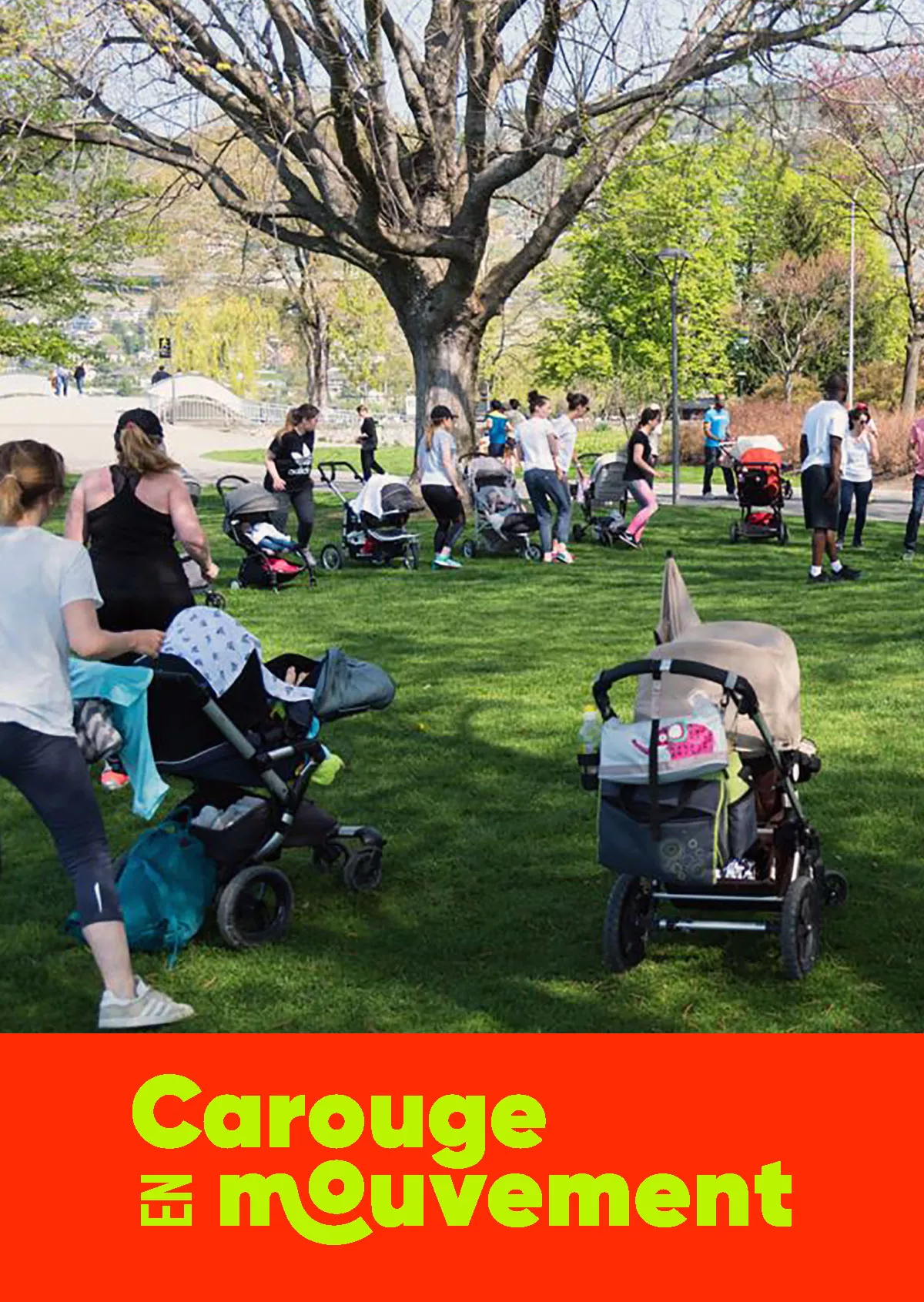 Gym poussette avec Carouge en Mouvement