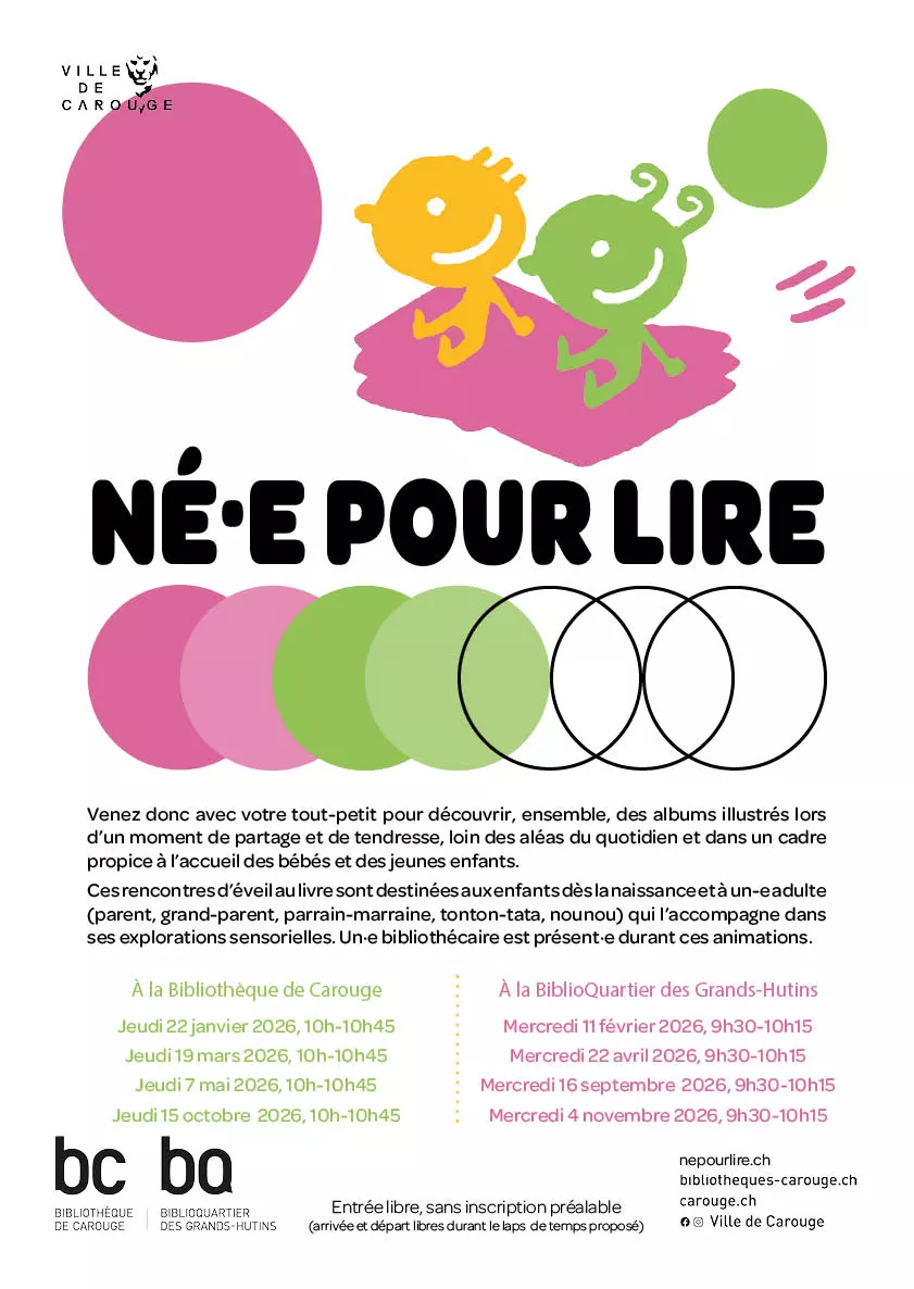 Visuel Né-e pour lire