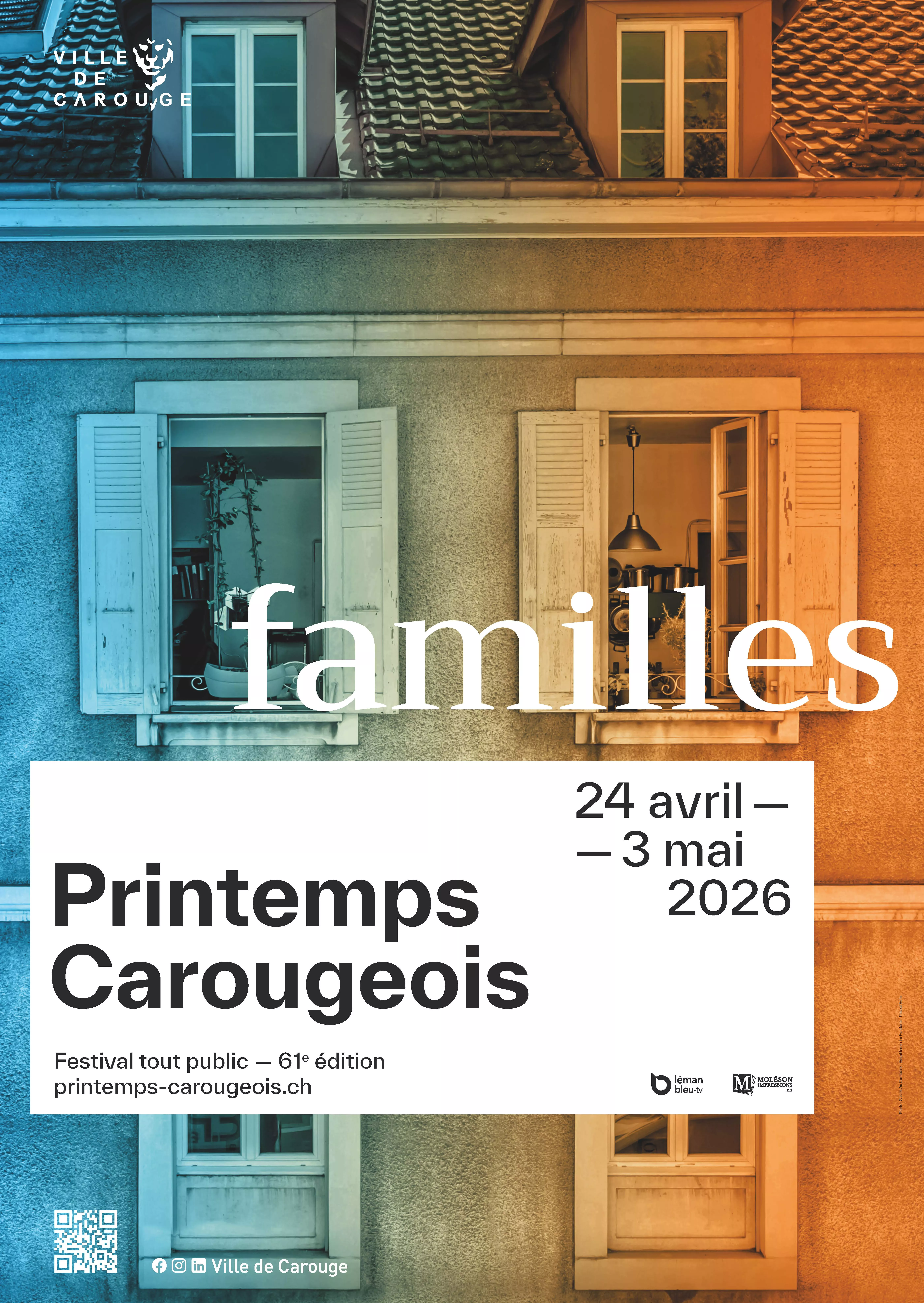 Affiche du Printemps carougeois