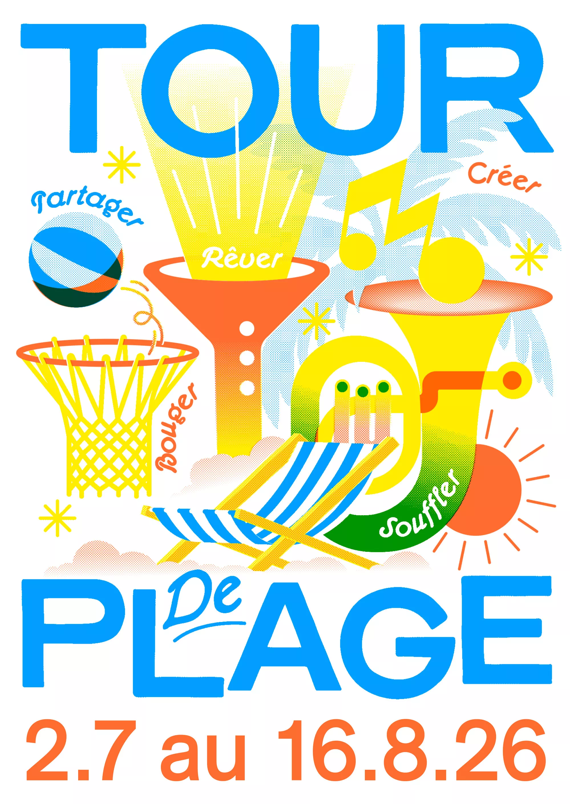 Tour de plage 2026, affiche
