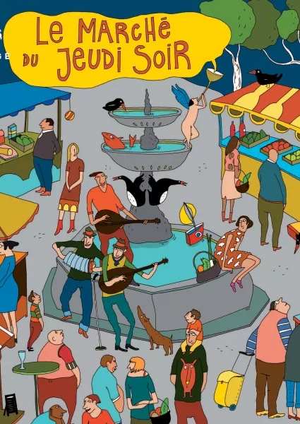 Visuel March&eacute; du jeudi soir