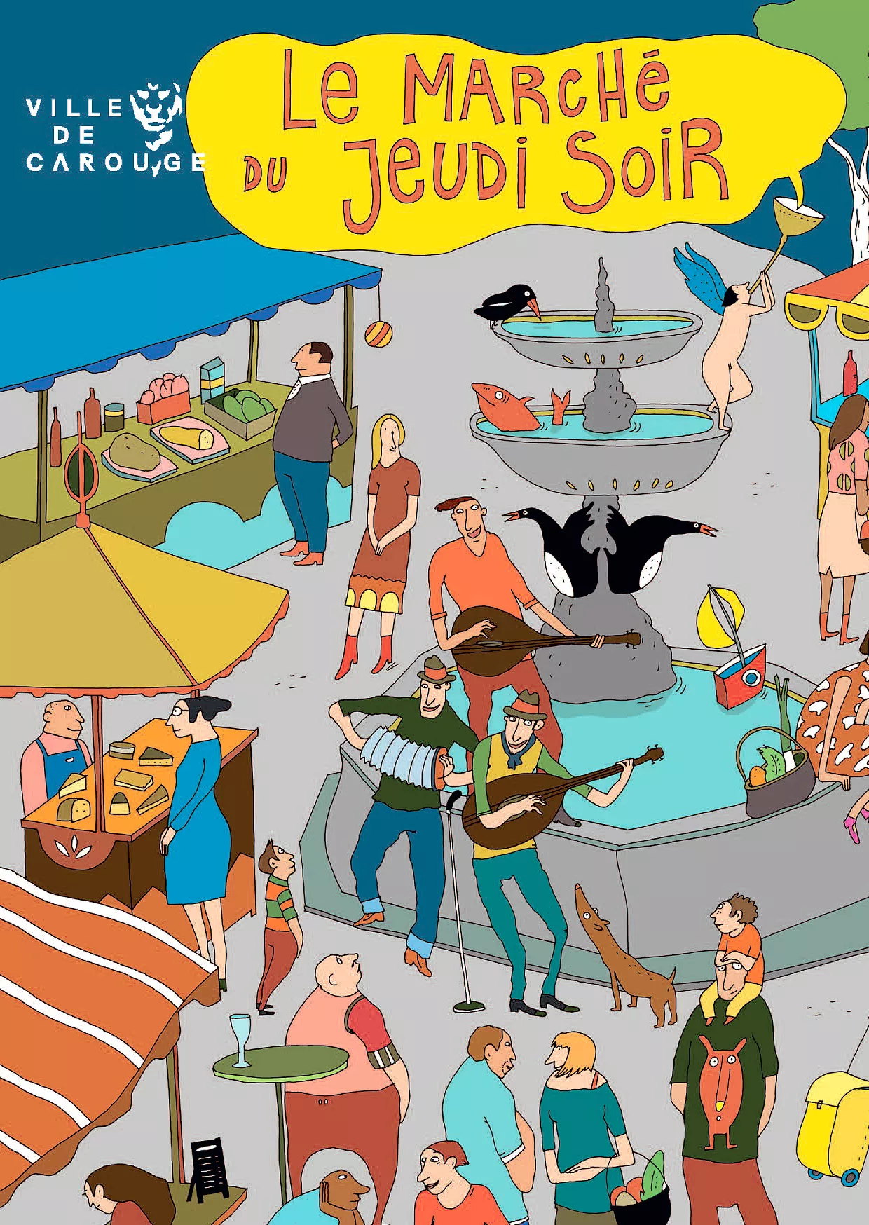 Affiche du March&eacute; du jeudi soir