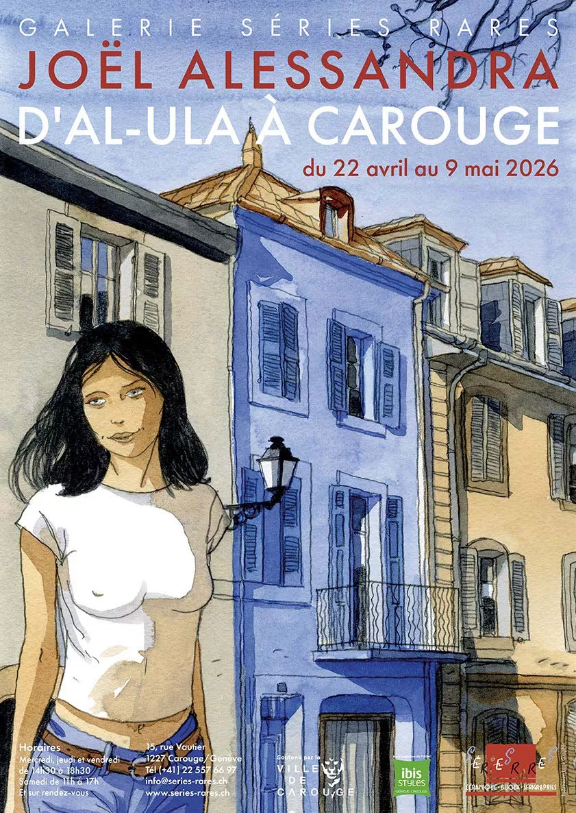 Affiche de l'exposition D'Al-Ula &agrave; Carouge