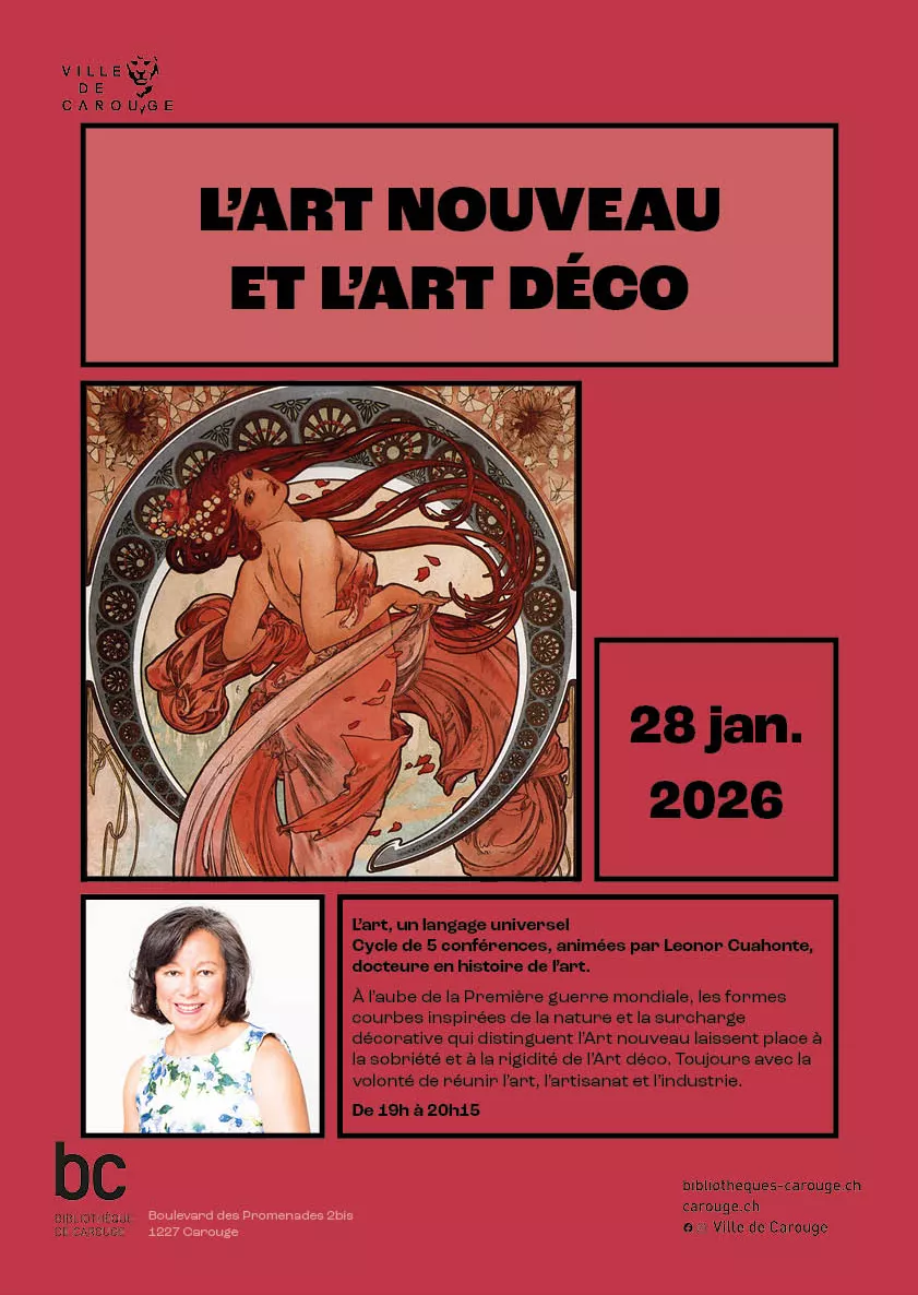 Affiche Art nouveau-Art déco