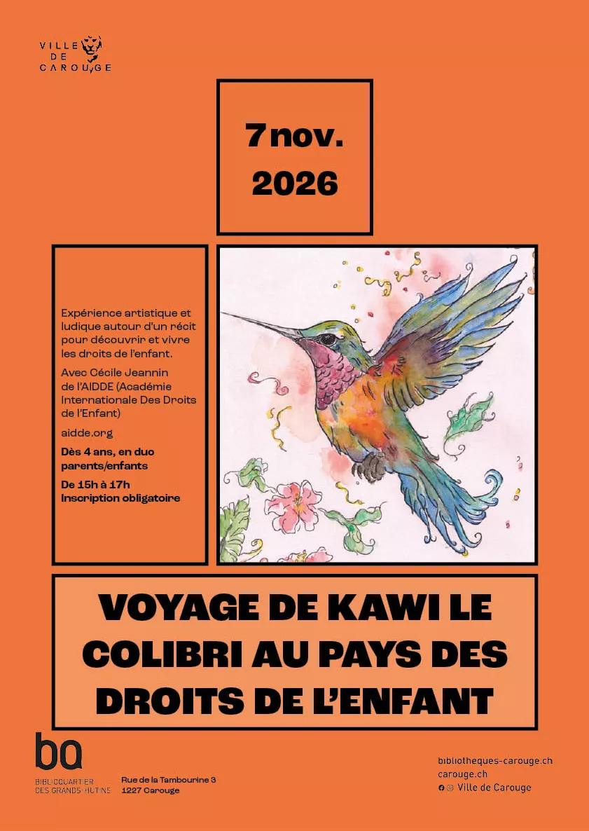 Image Voyage de Kawi le colibri au pays des droits de l'enfant