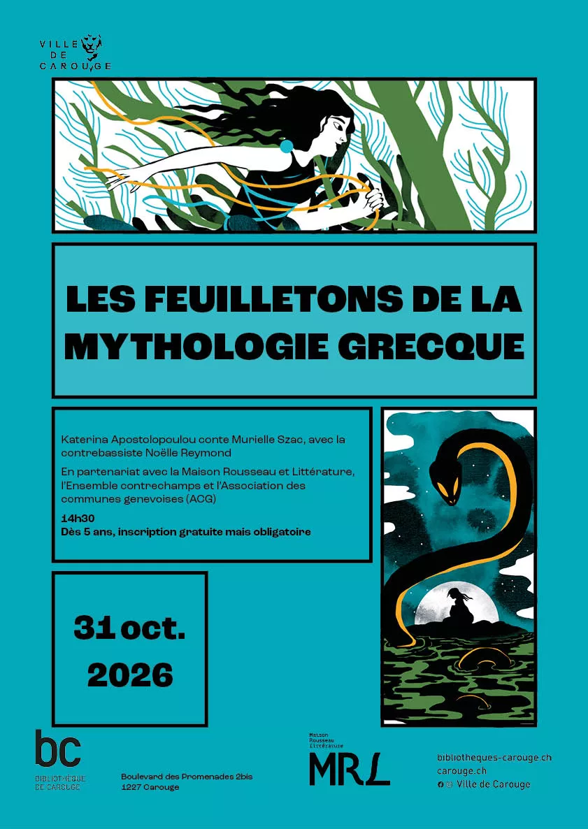 Poster Les feuilletons de la mythologie grecque