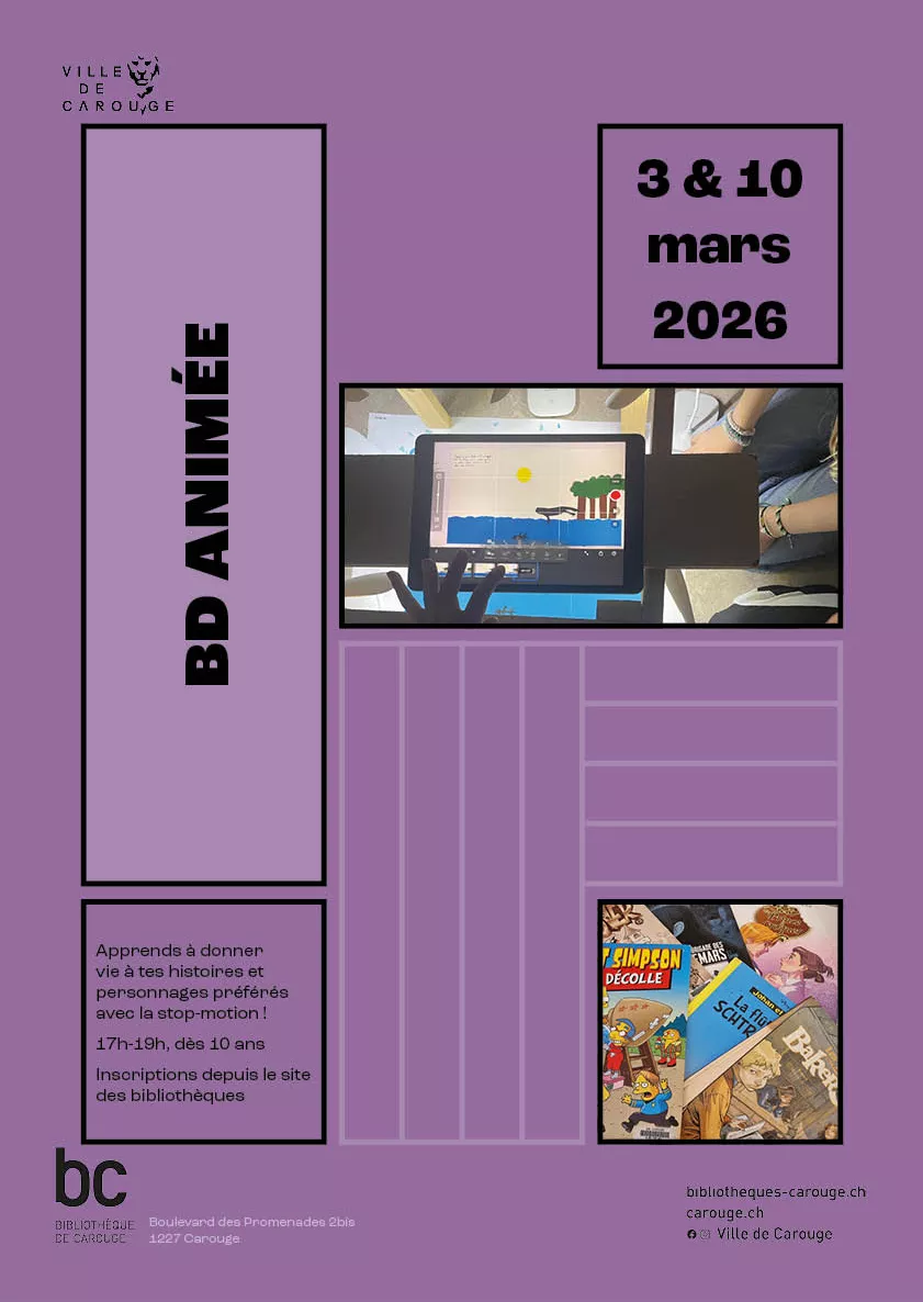 Visuel BD animée