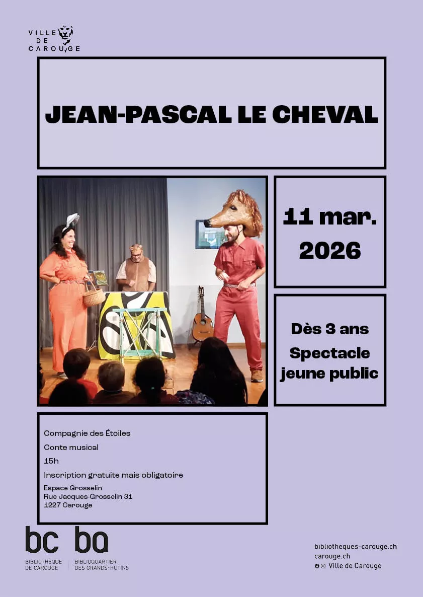 Affiche jean-pascal le cheval