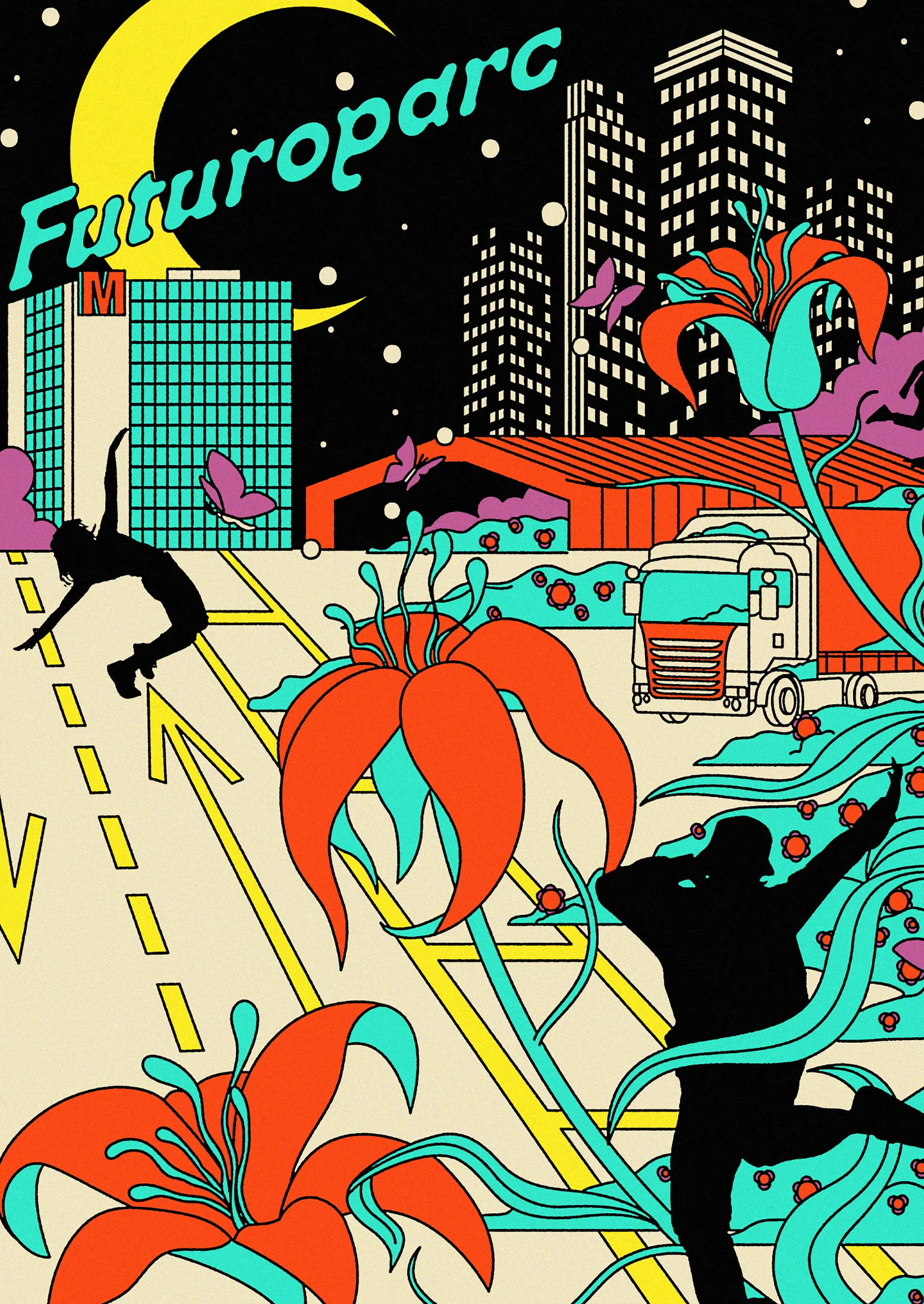 Affiche antigel, Futuroparc