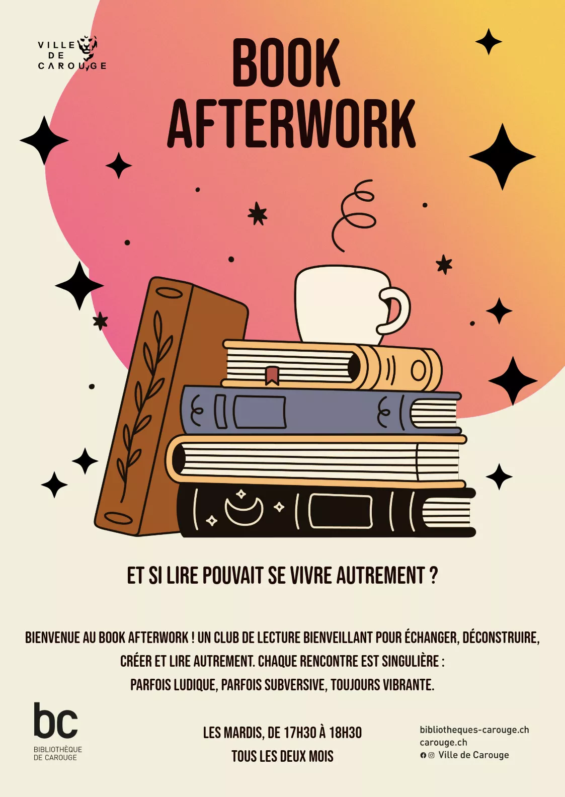 Affiche Book afterwork