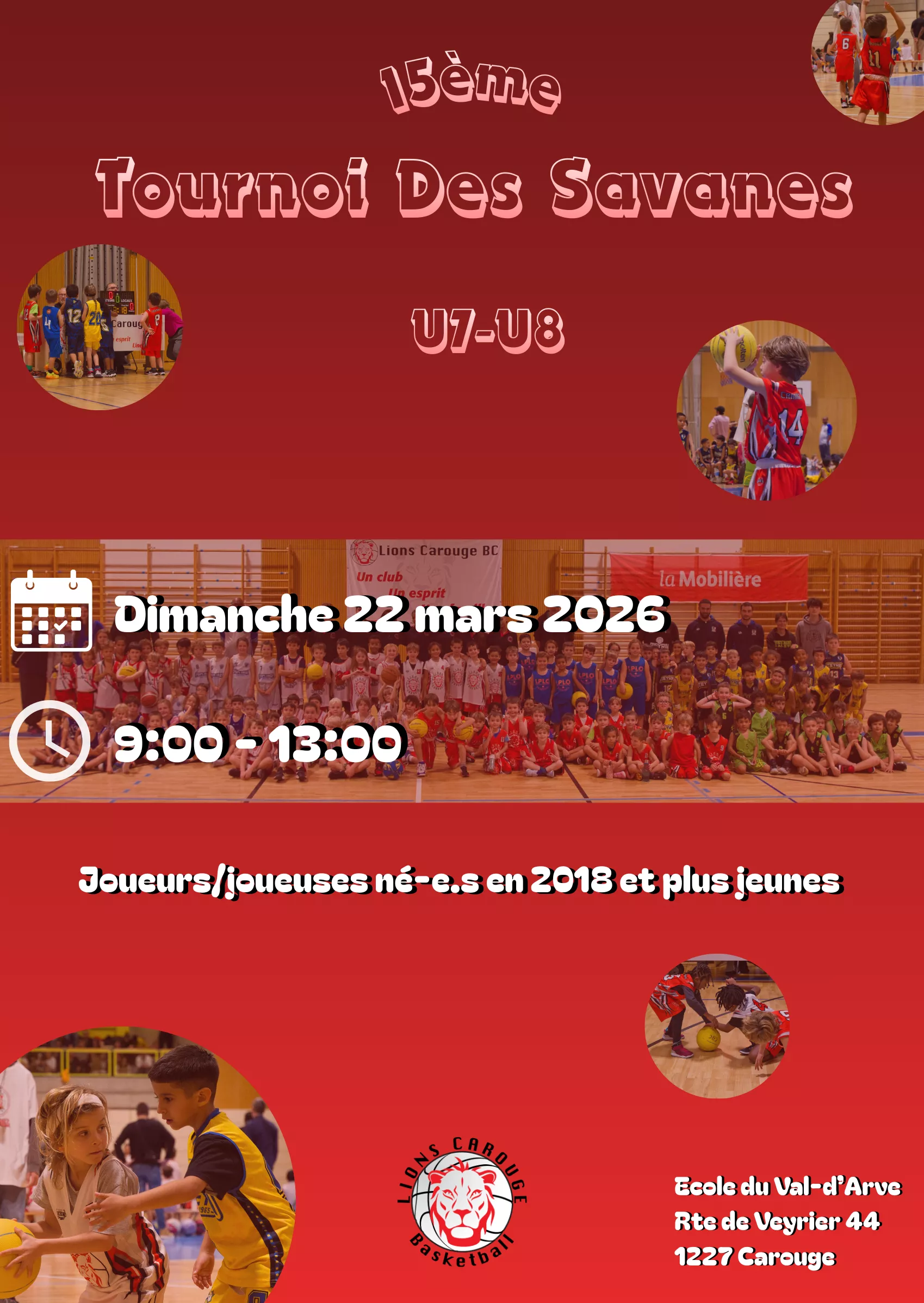 Tournoi des savanes basket