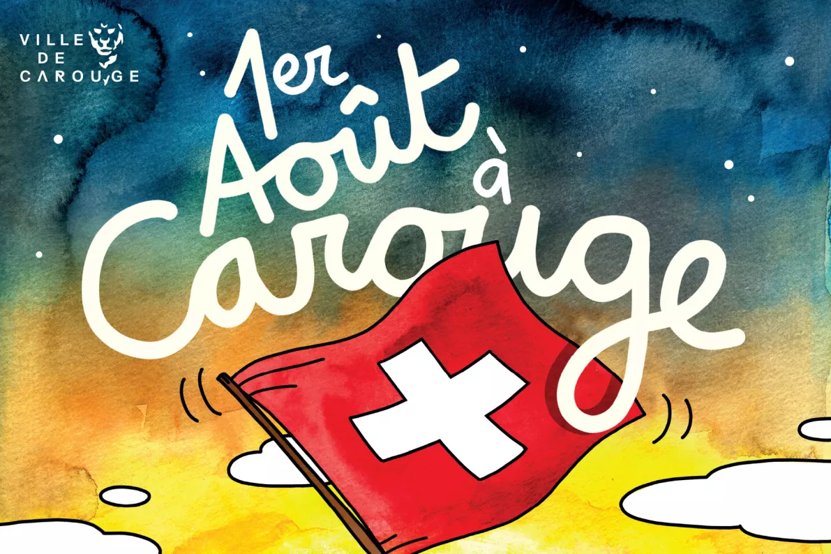 Visuel 1er Ao&ucirc;t &agrave; Carouge