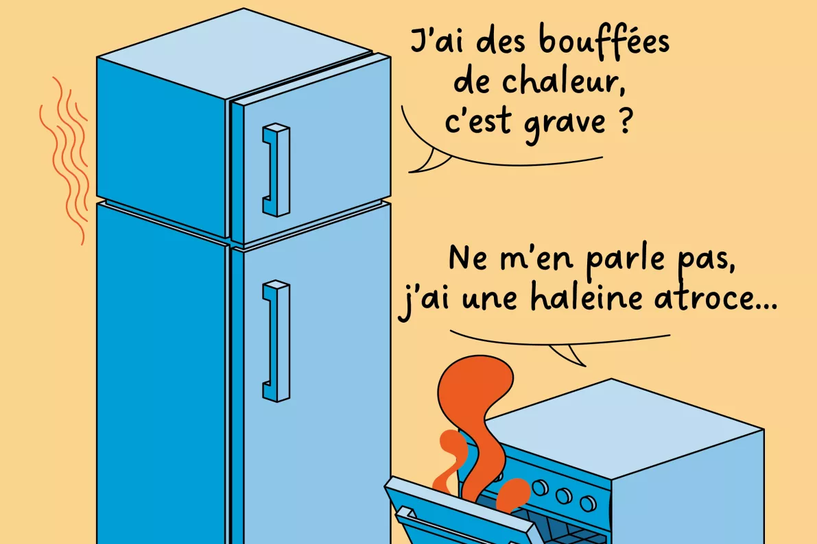 All&ocirc; R&eacute;pare affiche frigo et lave-vaisselle