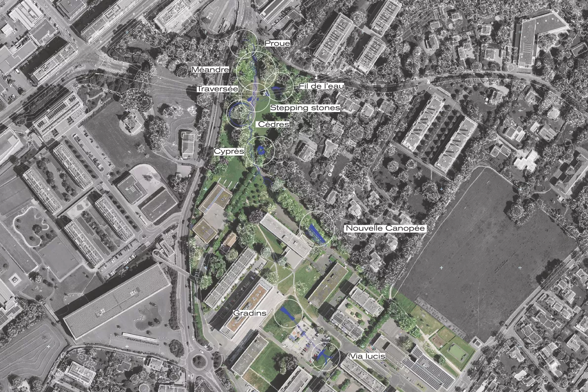 carte amenagement transitoire Battelle