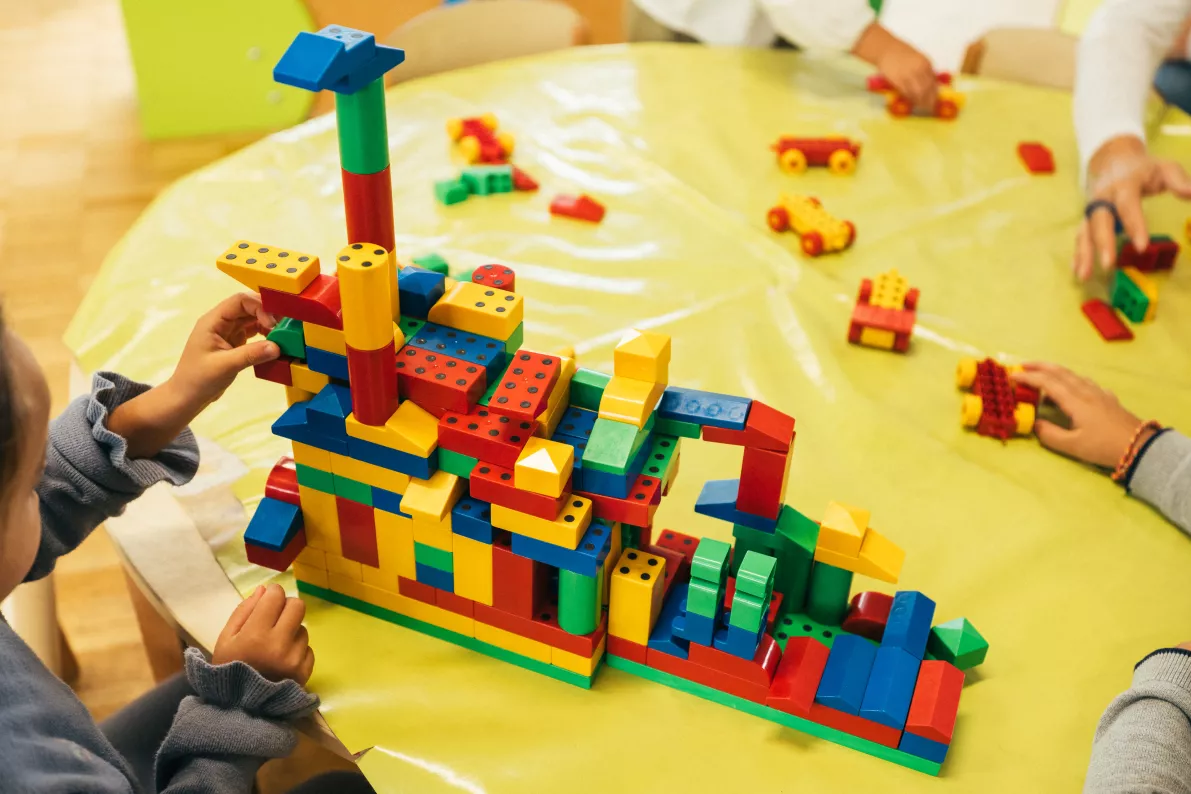 Intérieur de crèche