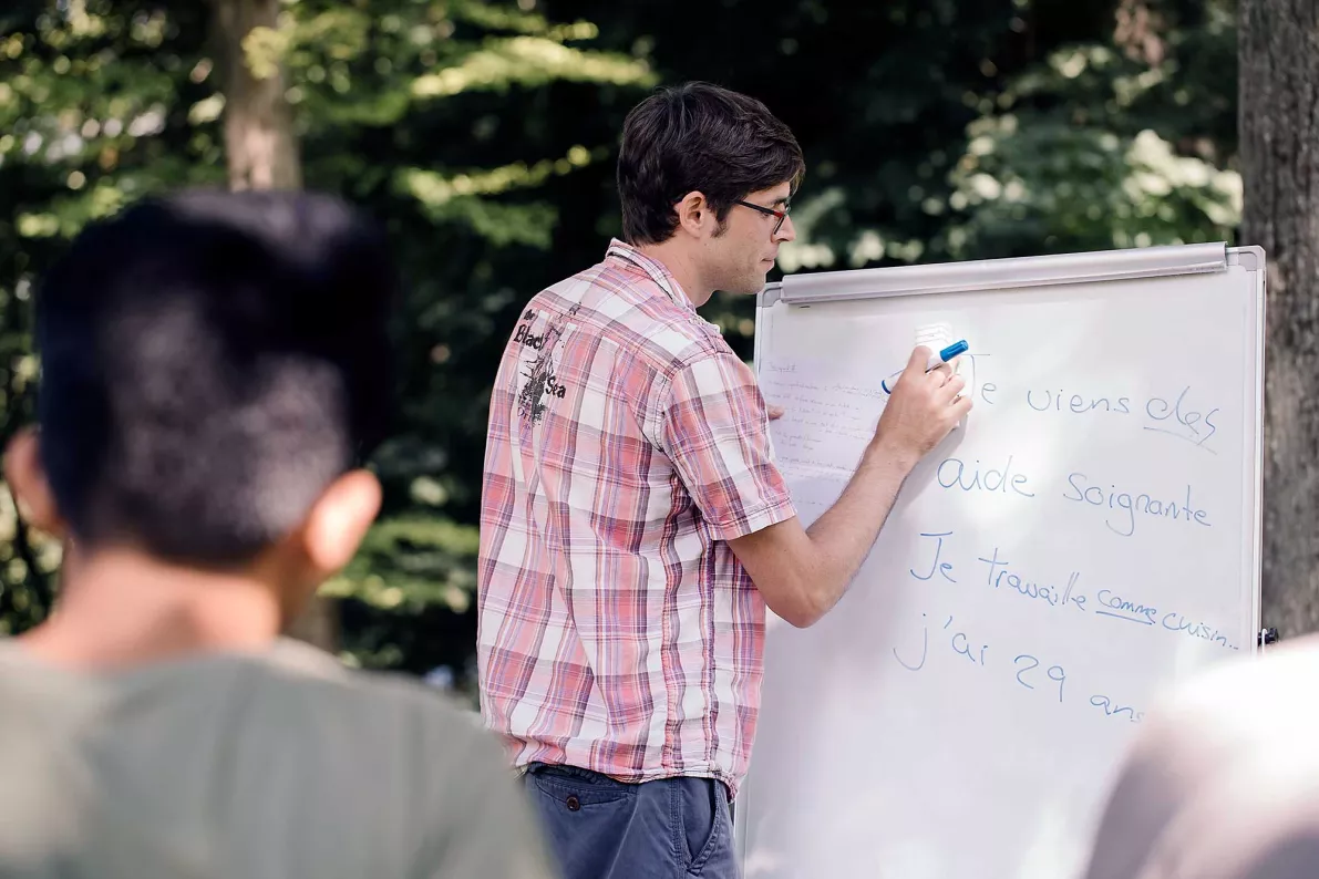 Cours de fran&ccedil;ais
