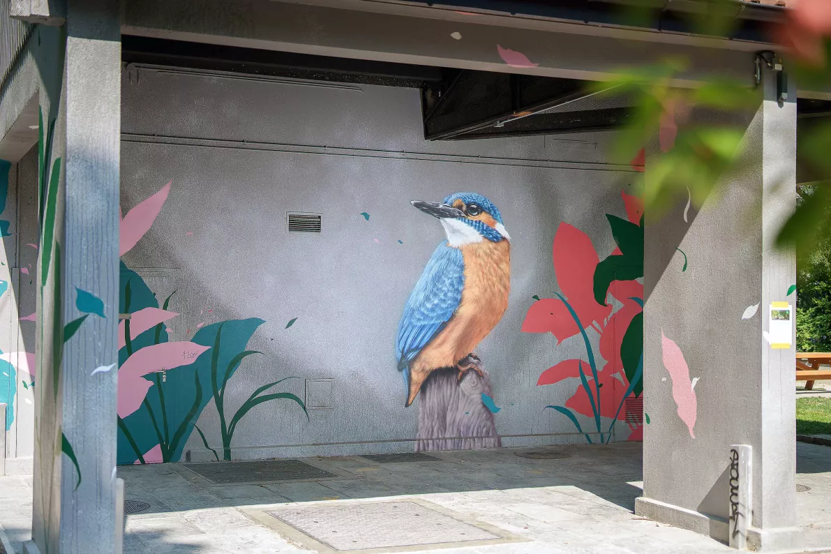 Art dans l'espace public, une réalisation du secteur Culture de la Ville de Carouge