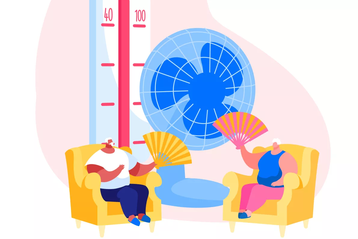 Illustration alerte canicule
