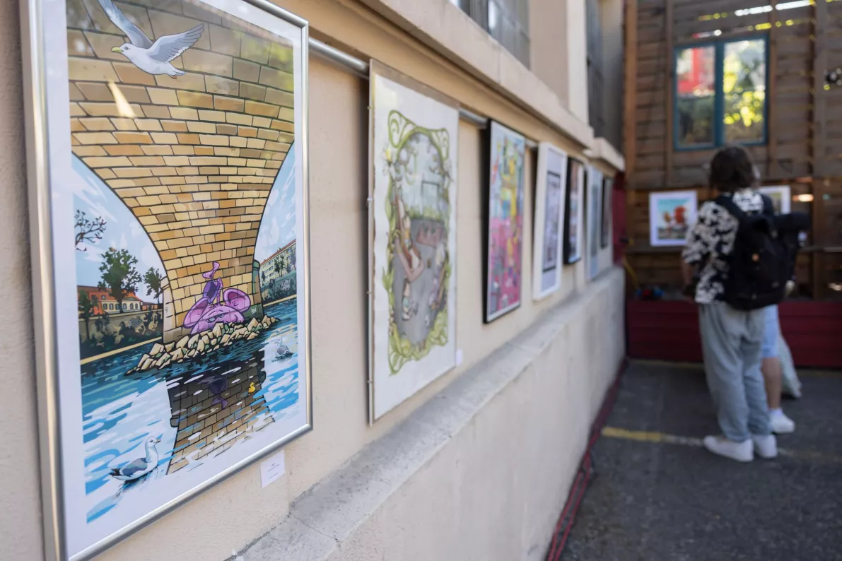 Photo Carouge Dessin&eacute;!