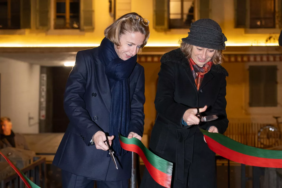 Visuel Inauguration Rue du Coll&egrave;ge