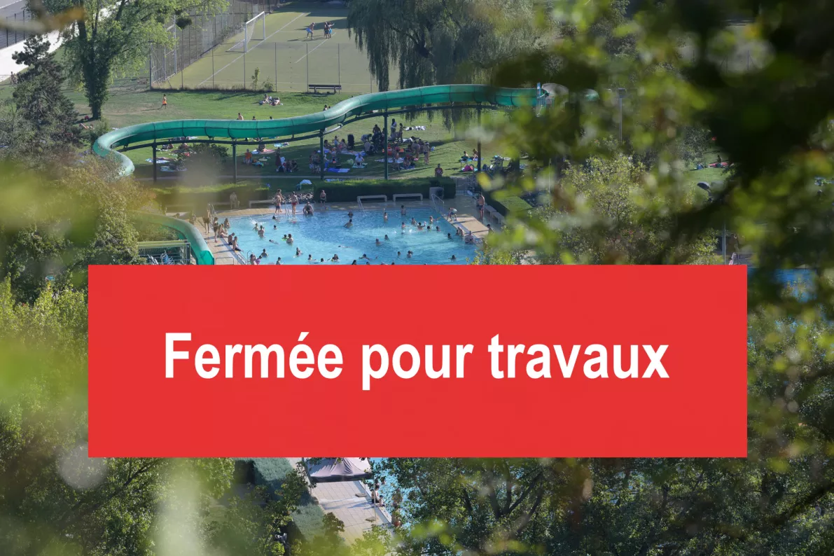 Piscine de la Fontenette fermée