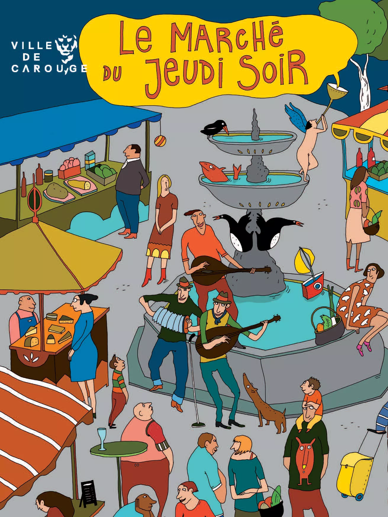 March&eacute; du jeudi soir