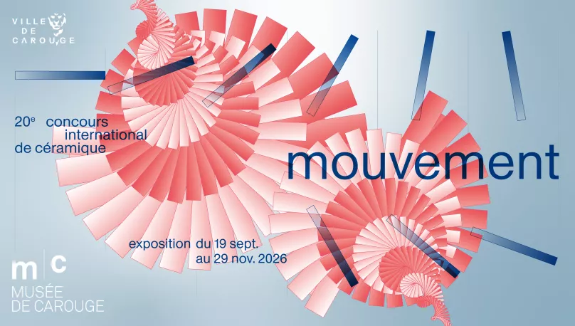 Affiche 20e Concours international de c&eacute;ramique