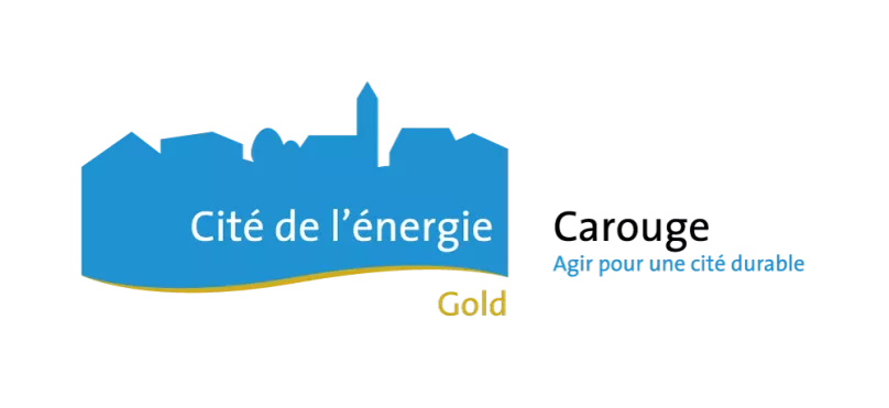 Logo Carouge, Cité de l'énergie GOLD