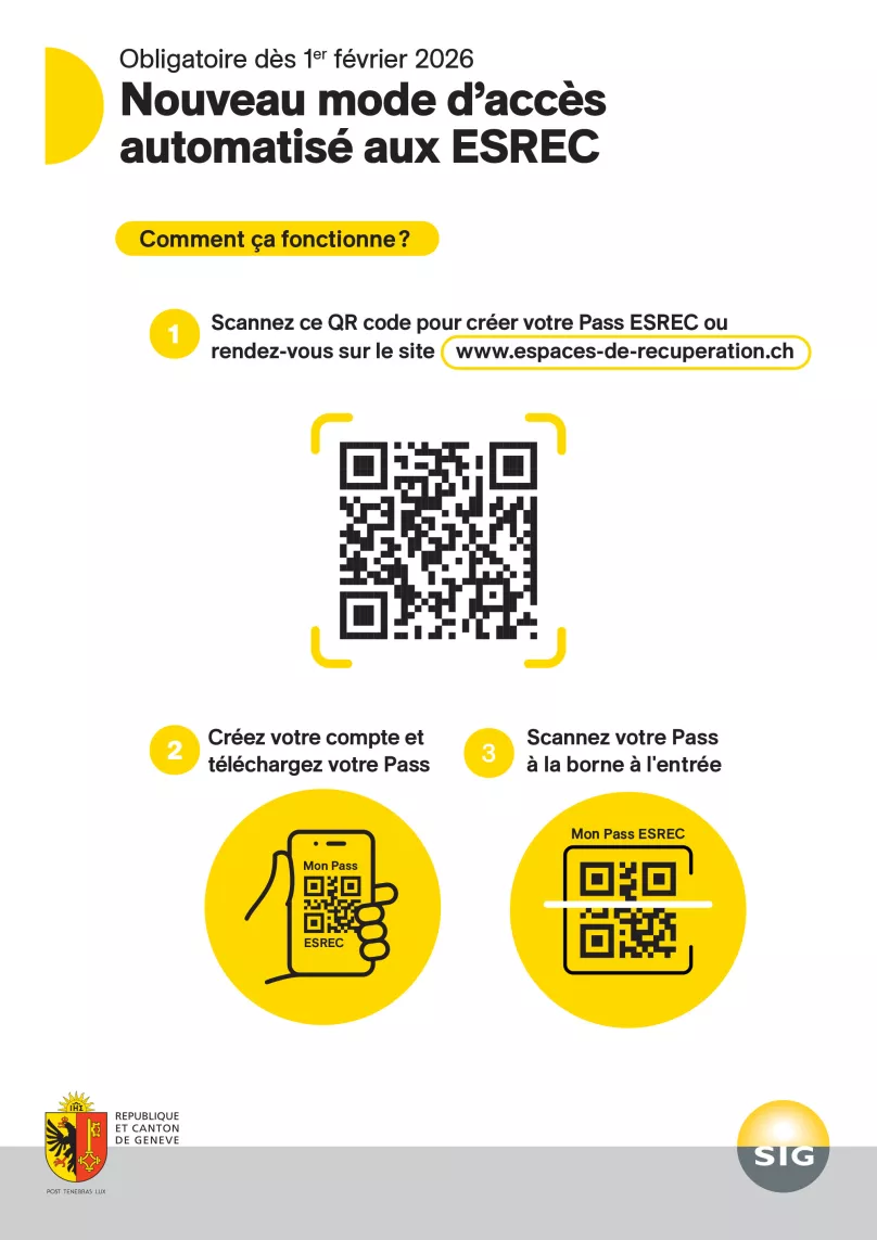 Affiche QR-code ESREC
