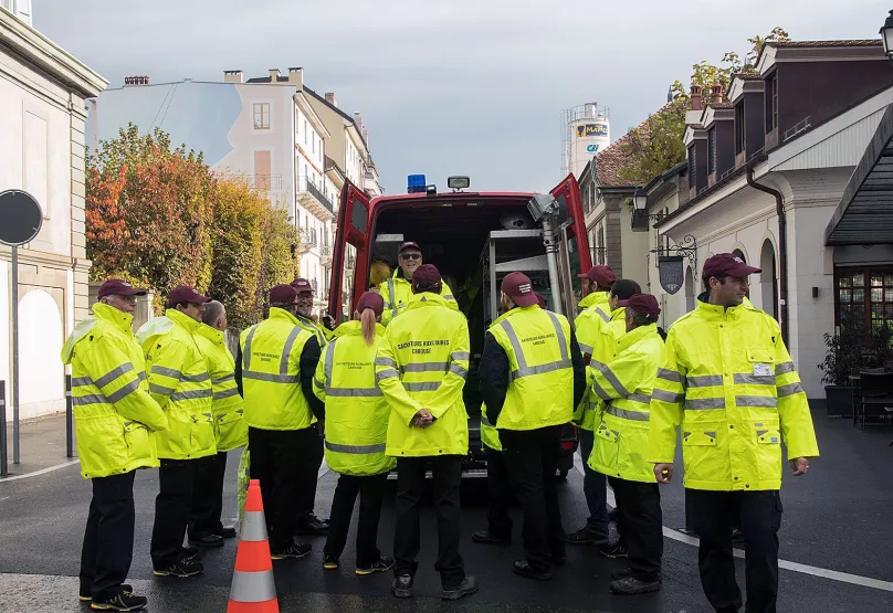 Les Sauveteurs auxiliaires en intervention