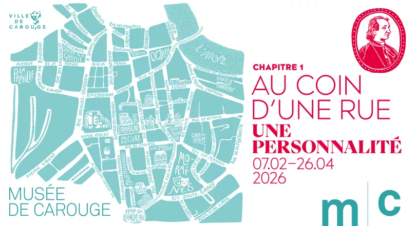 Visuel de l'exposition "Au coin d'une rue, une personnalit&eacute;"
