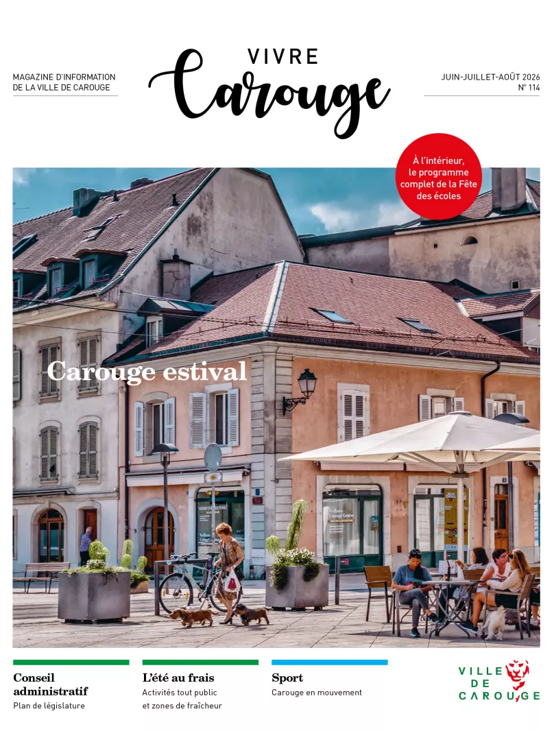 Couverture Vivre Carouge 114